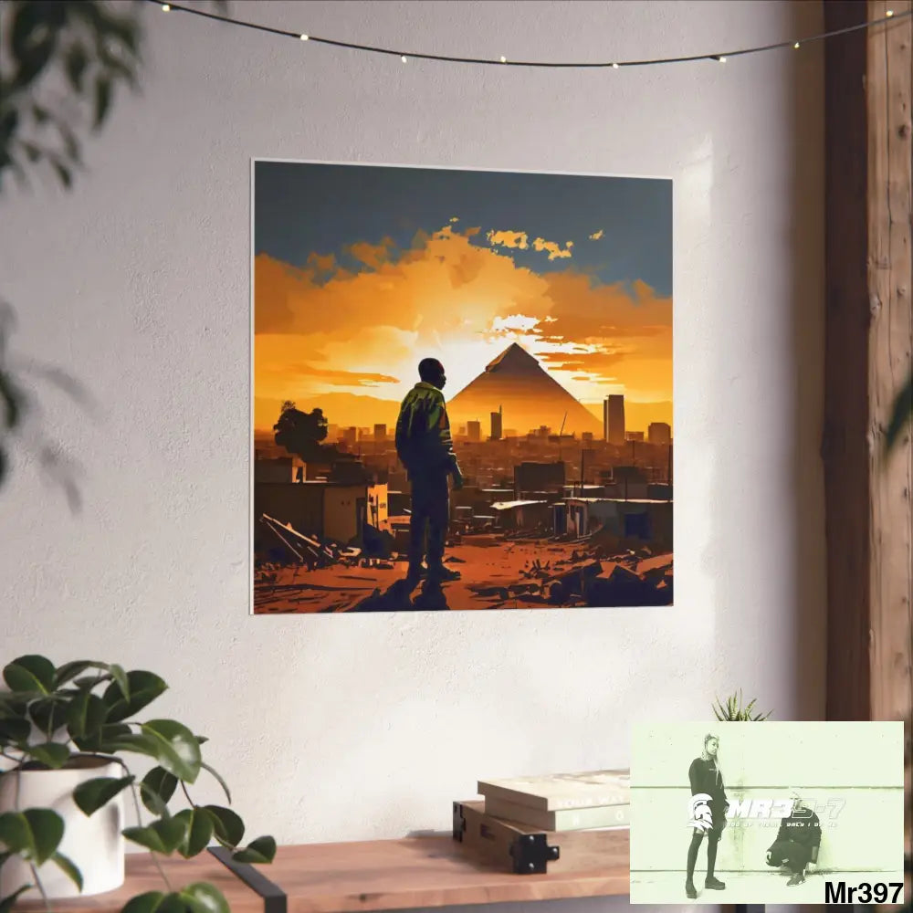 Kenya 2015 no 20 Banksy inspired Fine Art Posters Poster