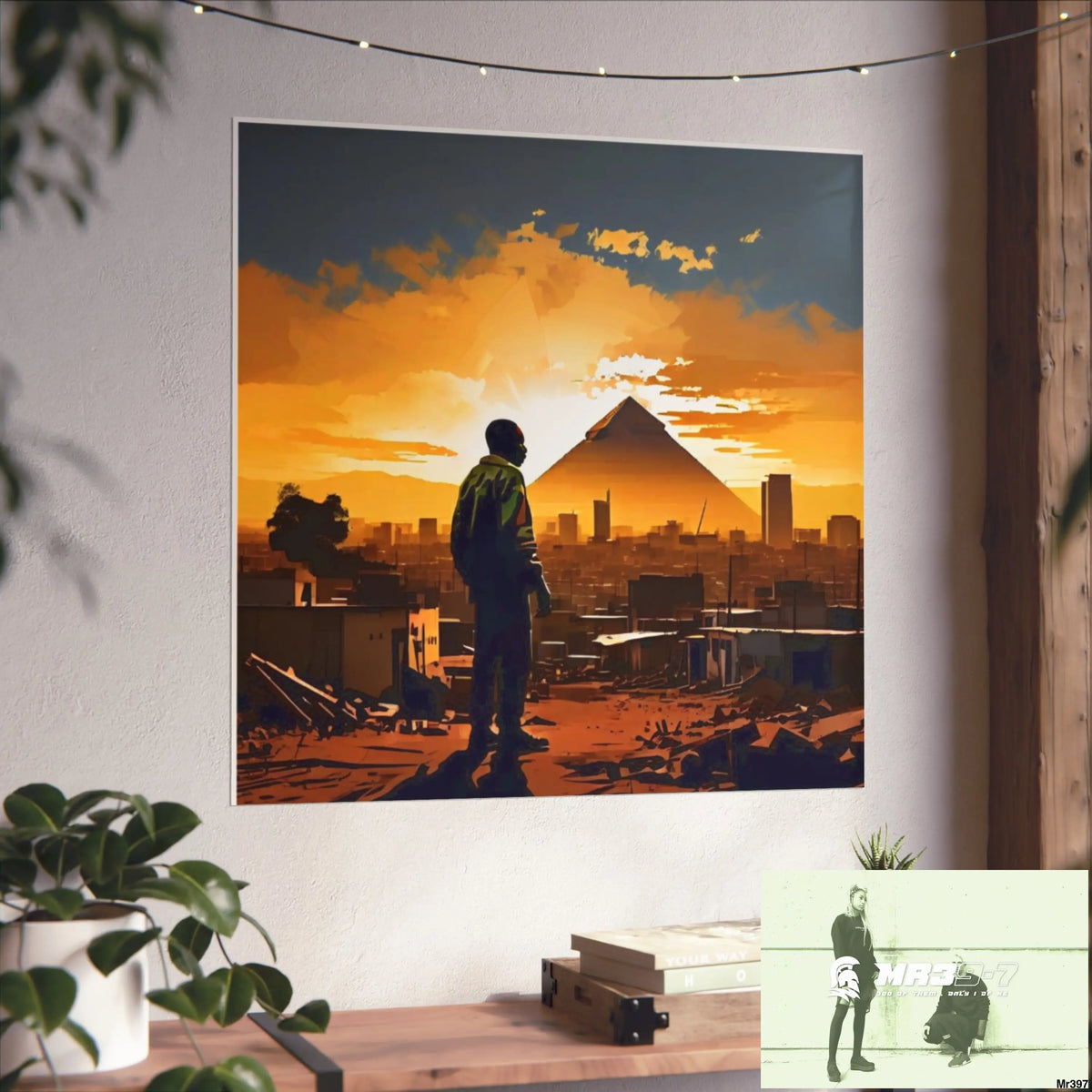 Kenya 2015 no 20 Banksy inspired Fine Art Posters Poster