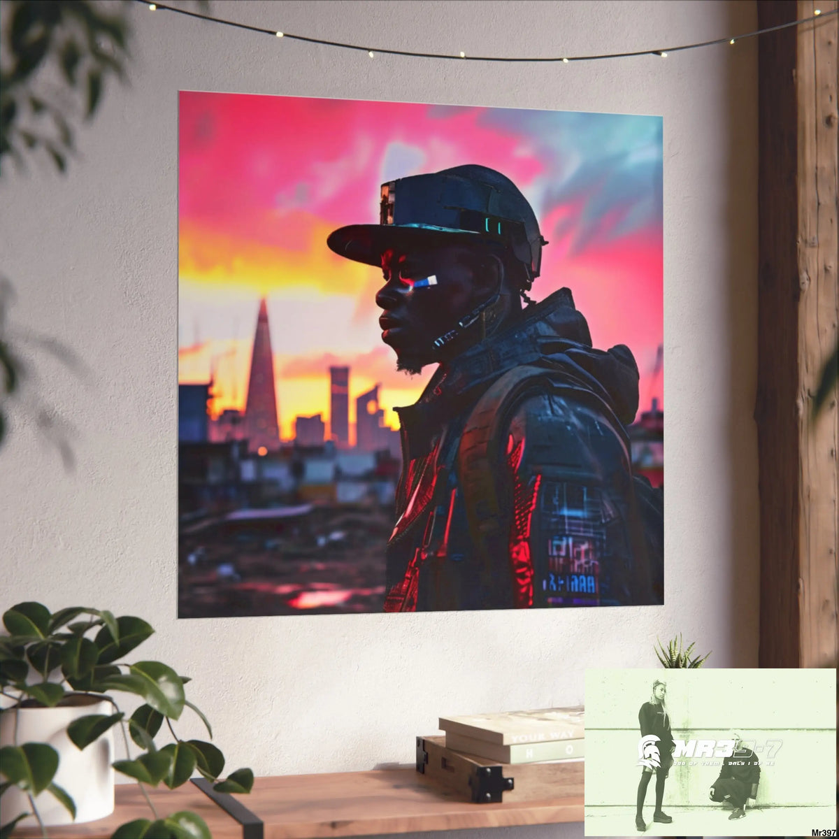 Kenya 2015 no 21 Banksy inspired Fine Art Posters Poster