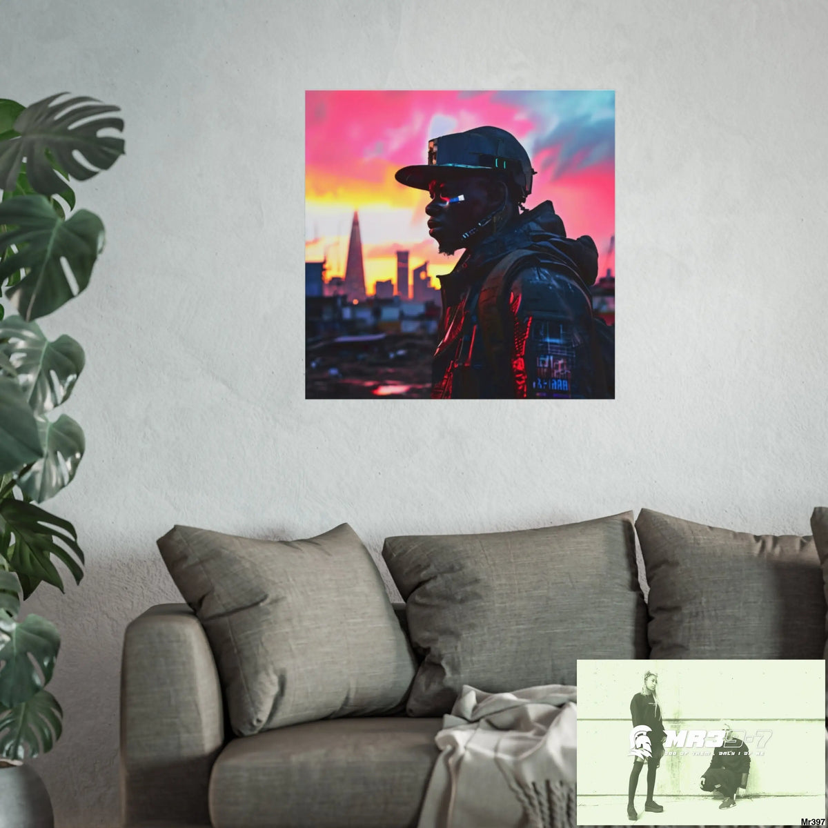 Kenya 2015 no 21 Banksy inspired Fine Art Posters Poster