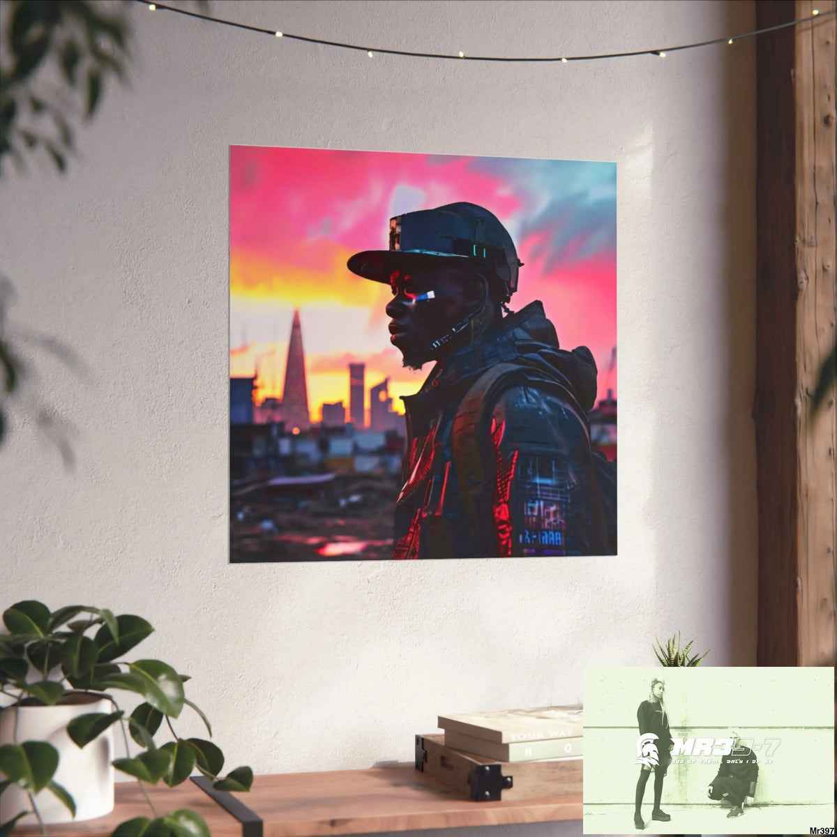 Kenya 2015 no 21 Banksy inspired Fine Art Posters Poster