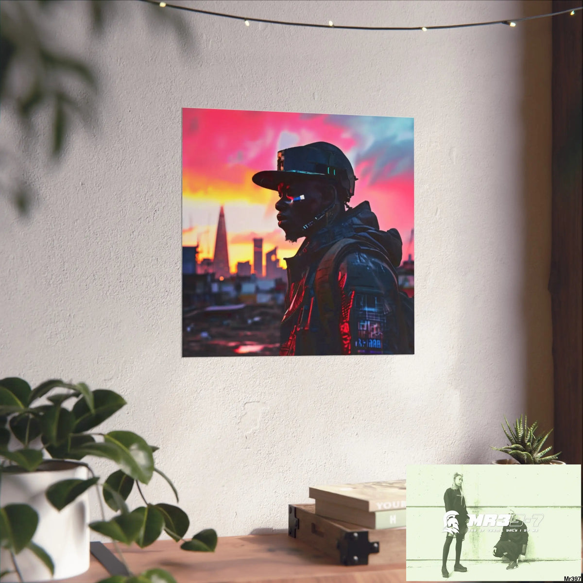 Kenya 2015 no 21 Banksy inspired Fine Art Posters Poster