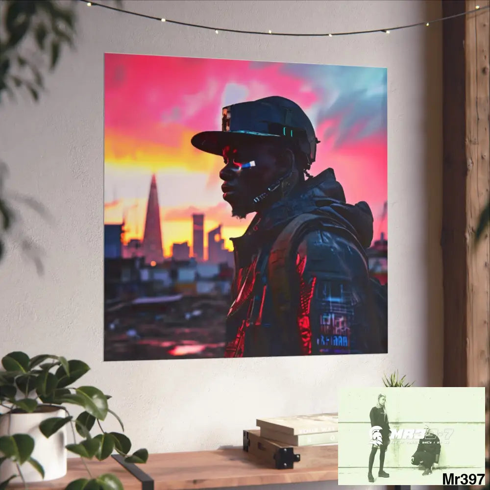 Kenya 2015 no 21 Banksy inspired Fine Art Posters Poster