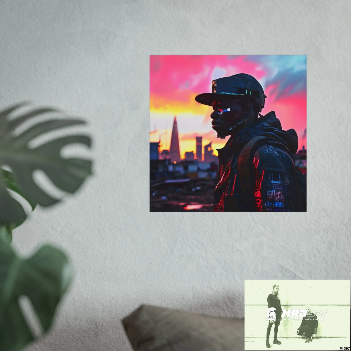 Kenya 2015 no 21 Banksy inspired Fine Art Posters Poster