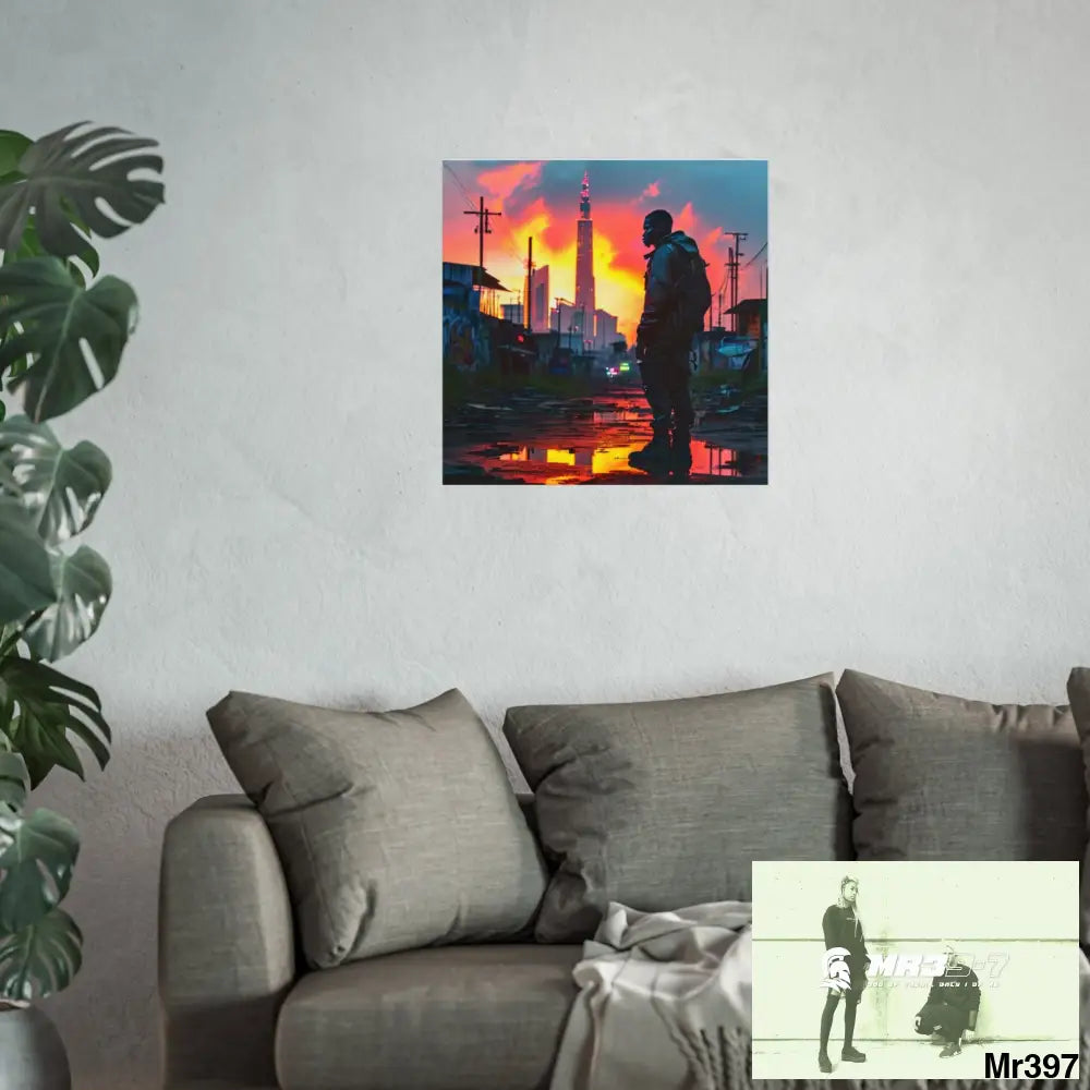 Kenya 2015 no 22 Banksy inspired Fine Art Posters Poster