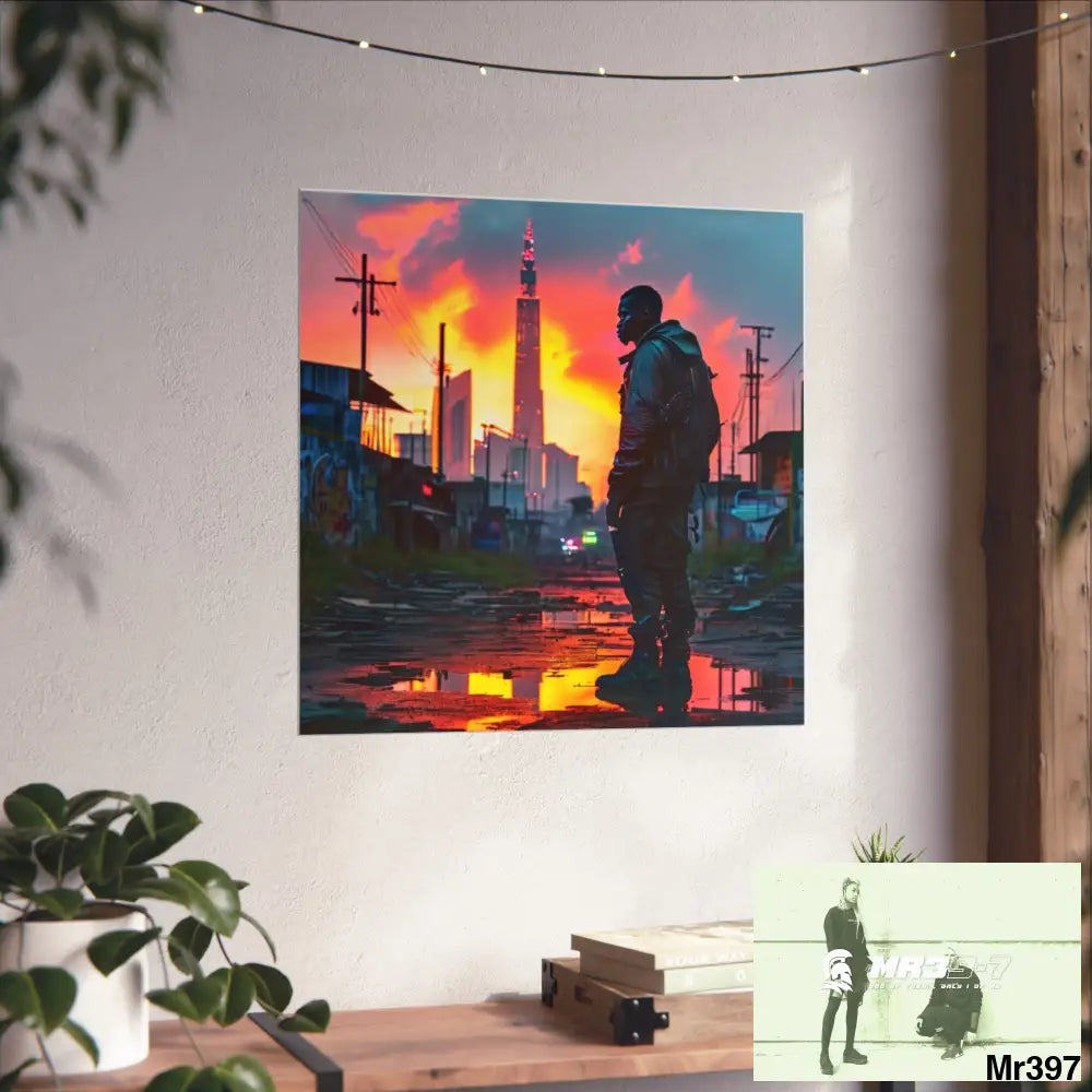 Kenya 2015 no 22 Banksy inspired Fine Art Posters Poster