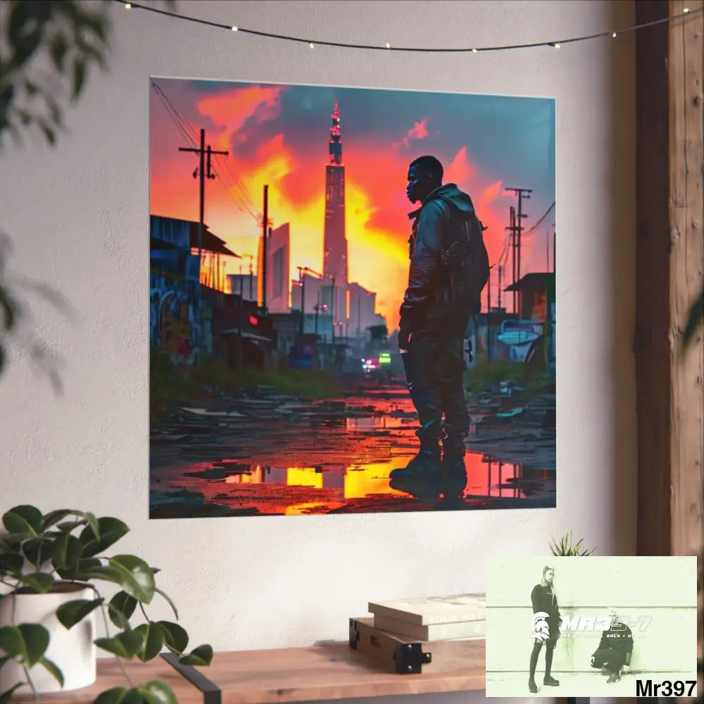 Kenya 2015 no 22 Banksy inspired Fine Art Posters Poster