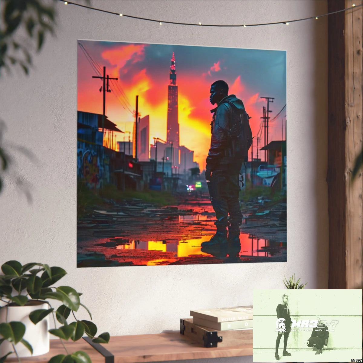 Kenya 2015 no 22 Banksy inspired Fine Art Posters Poster