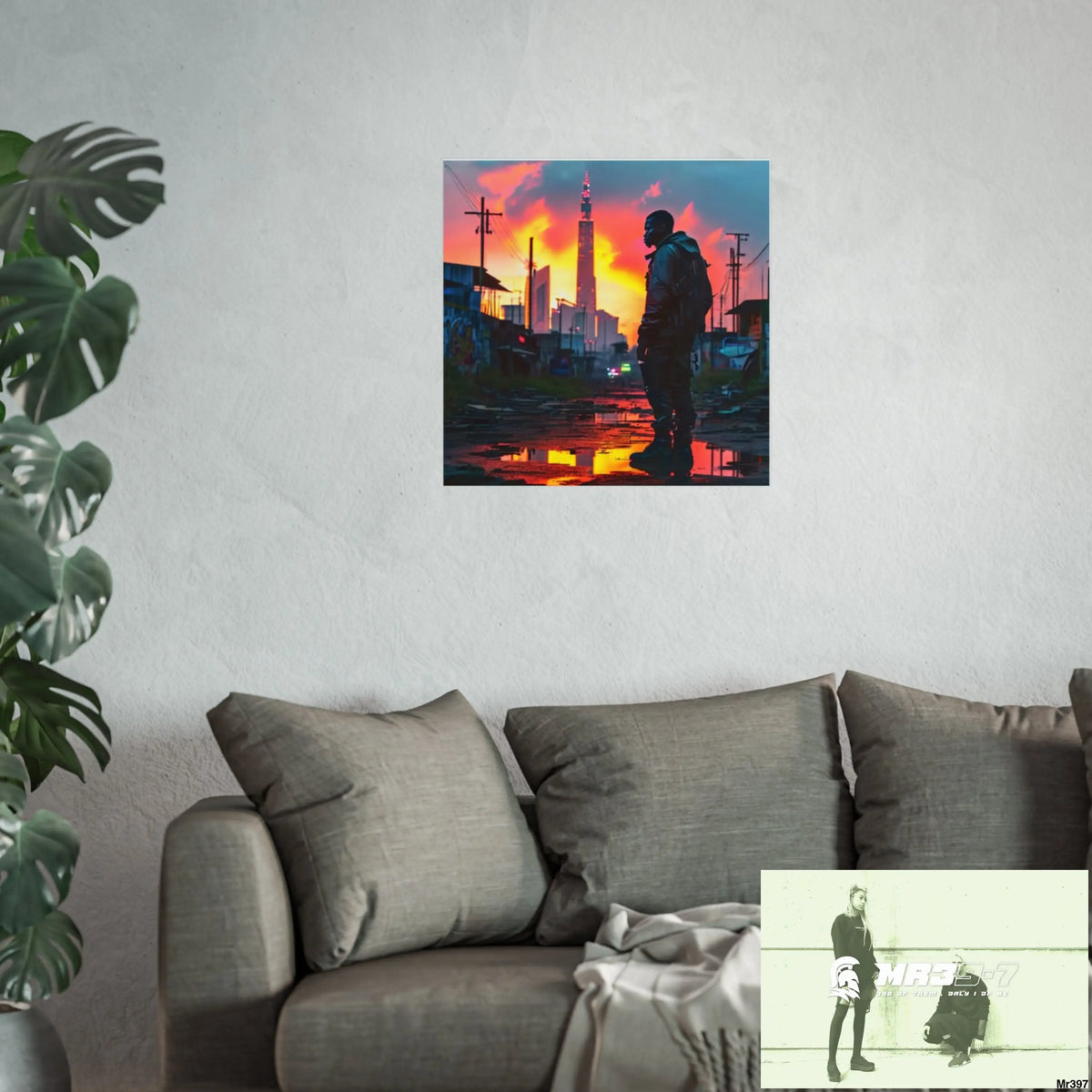 Kenya 2015 no 22 Banksy inspired Fine Art Posters Poster
