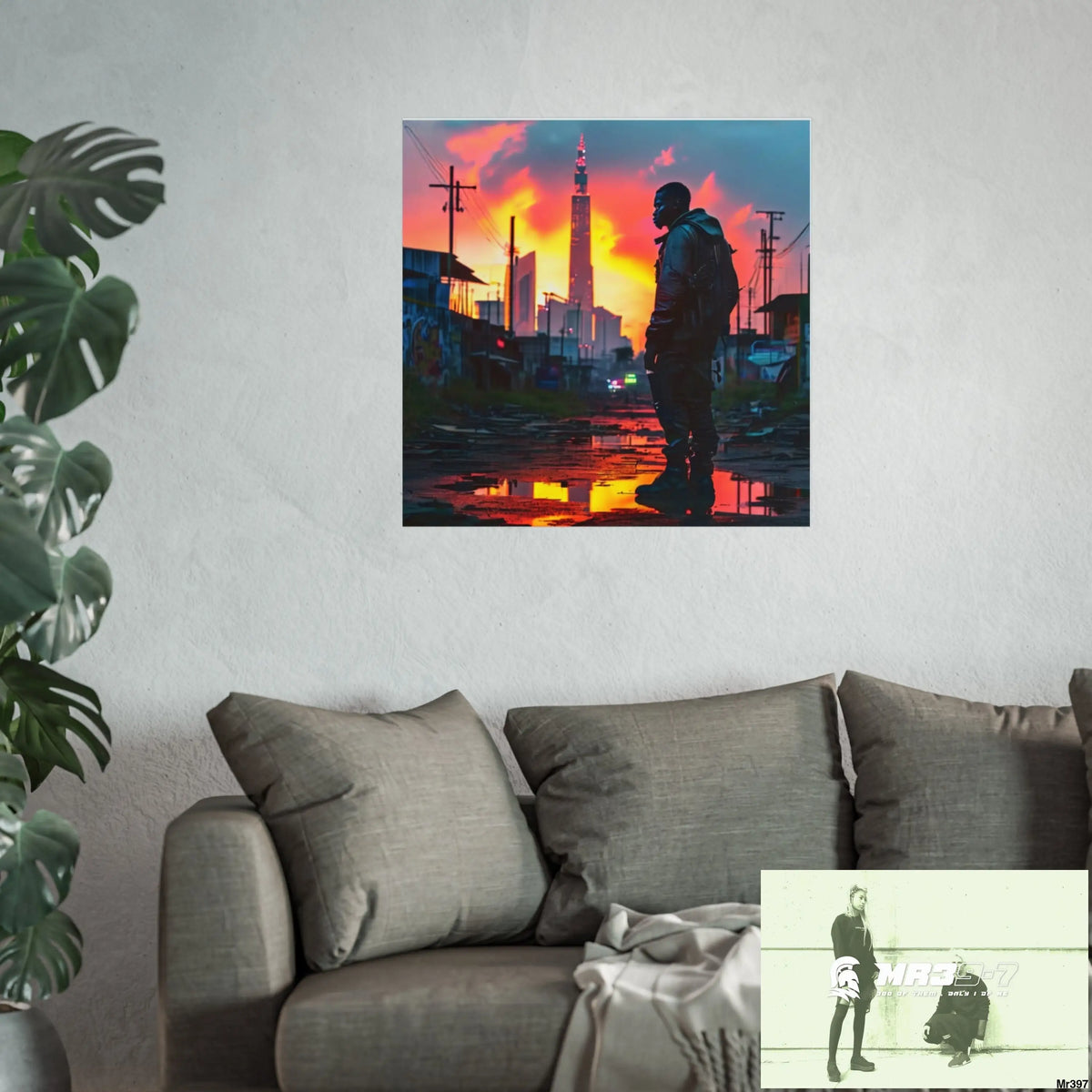 Kenya 2015 no 22 Banksy inspired Fine Art Posters Poster