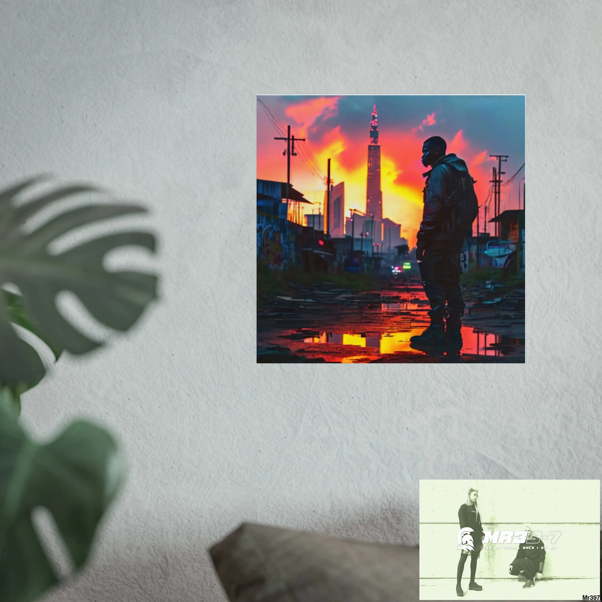 Kenya 2015 no 22 Banksy inspired Fine Art Posters Poster