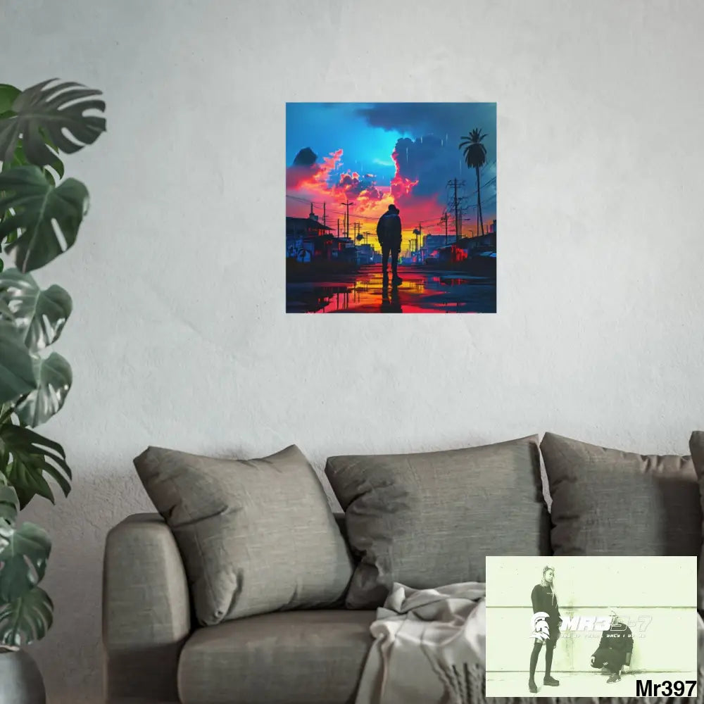 Kenya 2015 no 23 Banksy inspired Fine Art Posters Poster