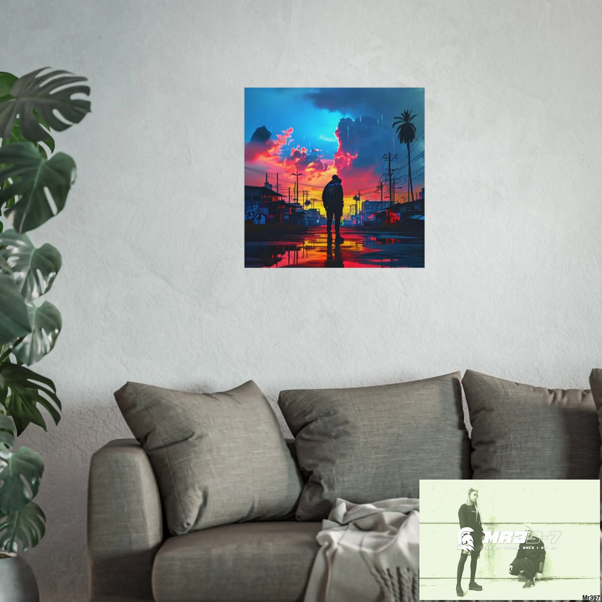Kenya 2015 no 23 Banksy inspired Fine Art Posters Poster