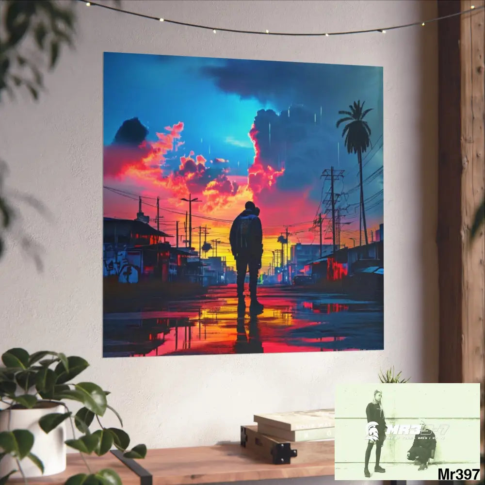 Kenya 2015 no 23 Banksy inspired Fine Art Posters Poster