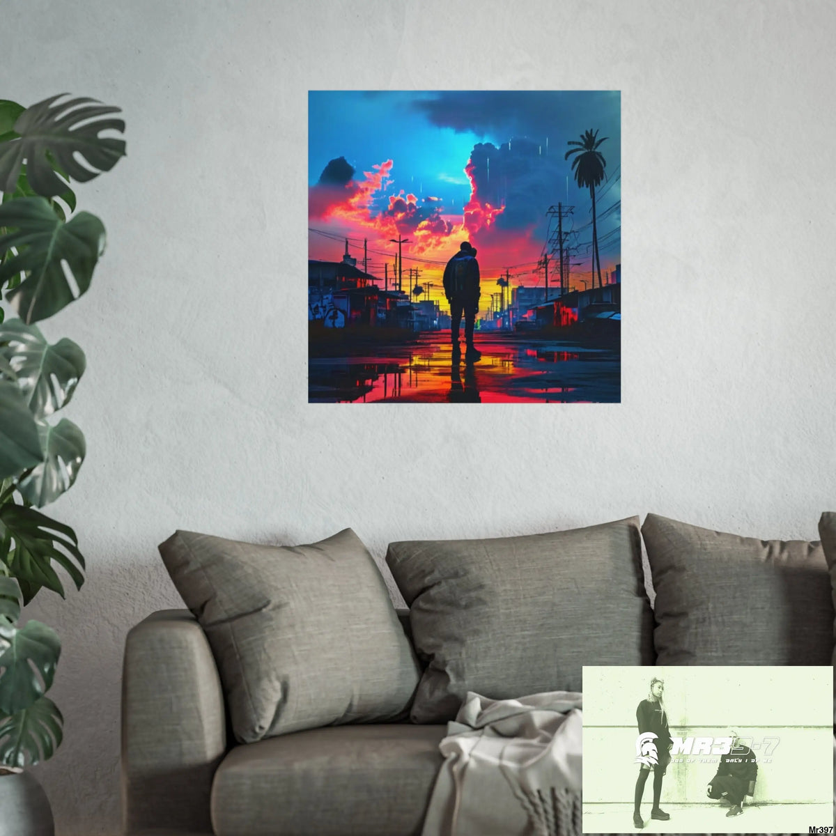 Kenya 2015 no 23 Banksy inspired Fine Art Posters Poster