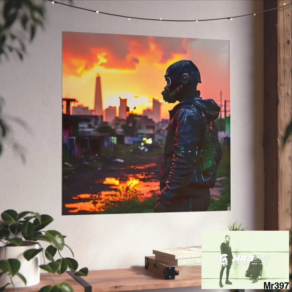 Kenya 2015 no 24 Banksy inspired Fine Art Posters Poster