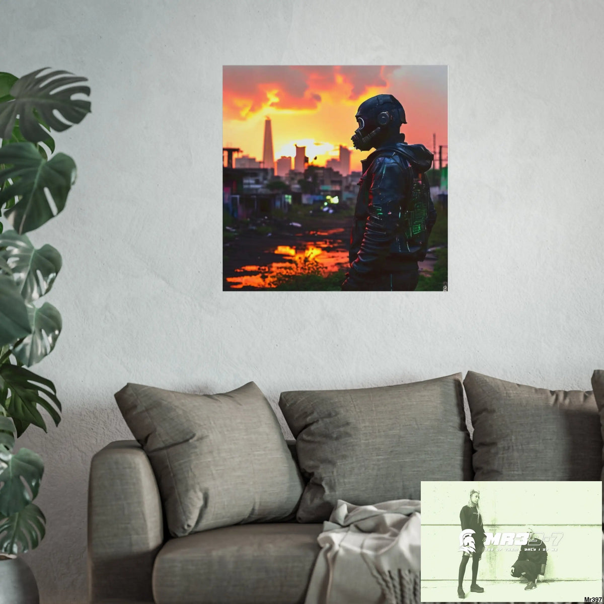 Kenya 2015 no 24 Banksy inspired Fine Art Posters Poster