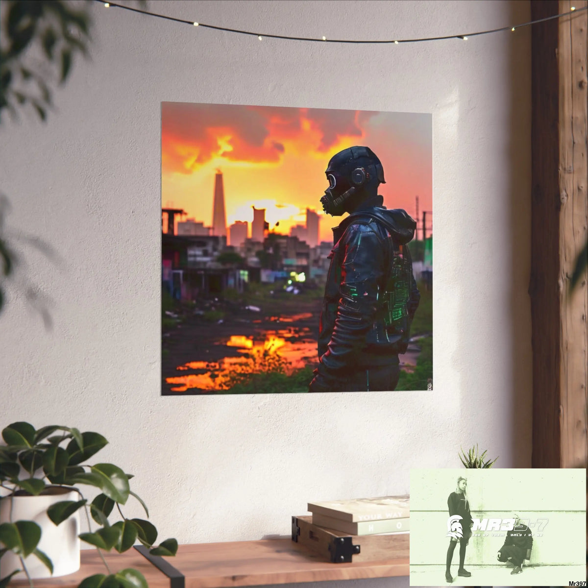 Kenya 2015 no 24 Banksy inspired Fine Art Posters Poster