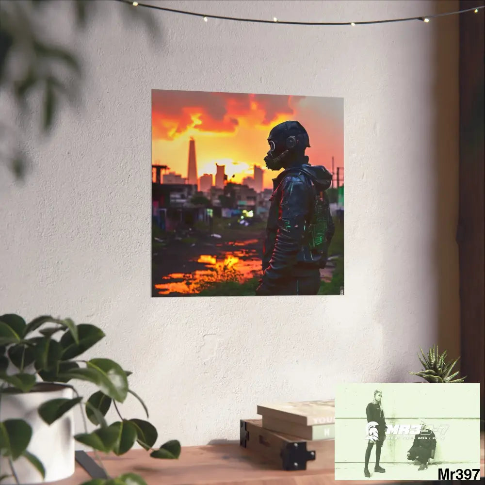 Kenya 2015 no 24 Banksy inspired Fine Art Posters Poster