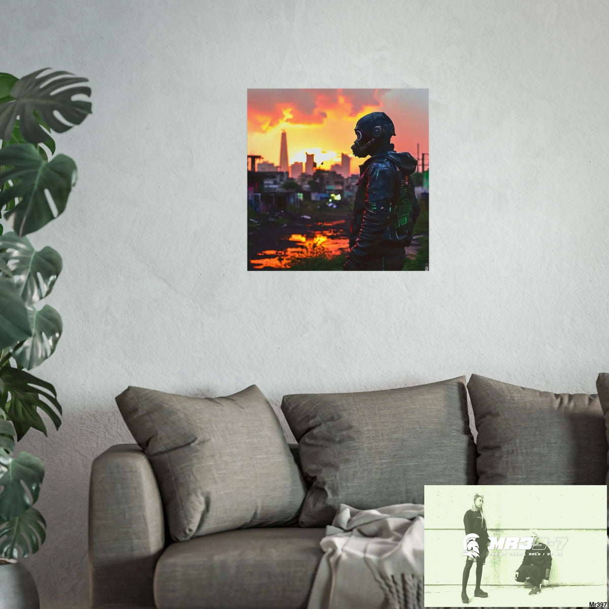 Kenya 2015 no 24 Banksy inspired Fine Art Posters Poster
