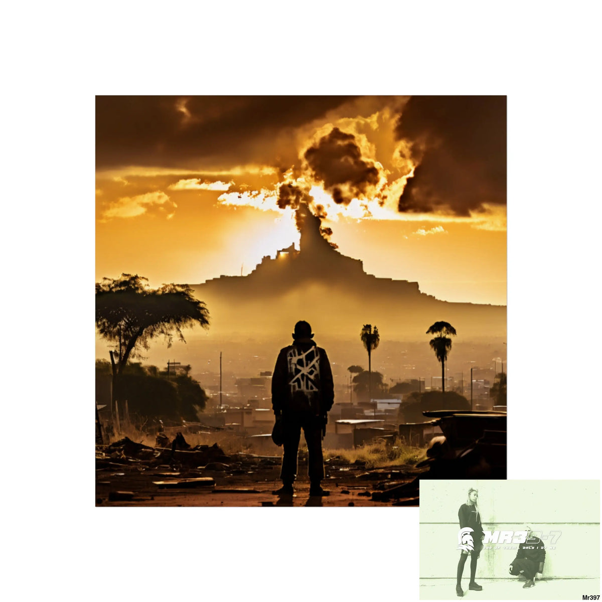 Kenya 2015 no 25 Banksy inspired Fine Art Posters 16″ x 16″ / Matte Poster