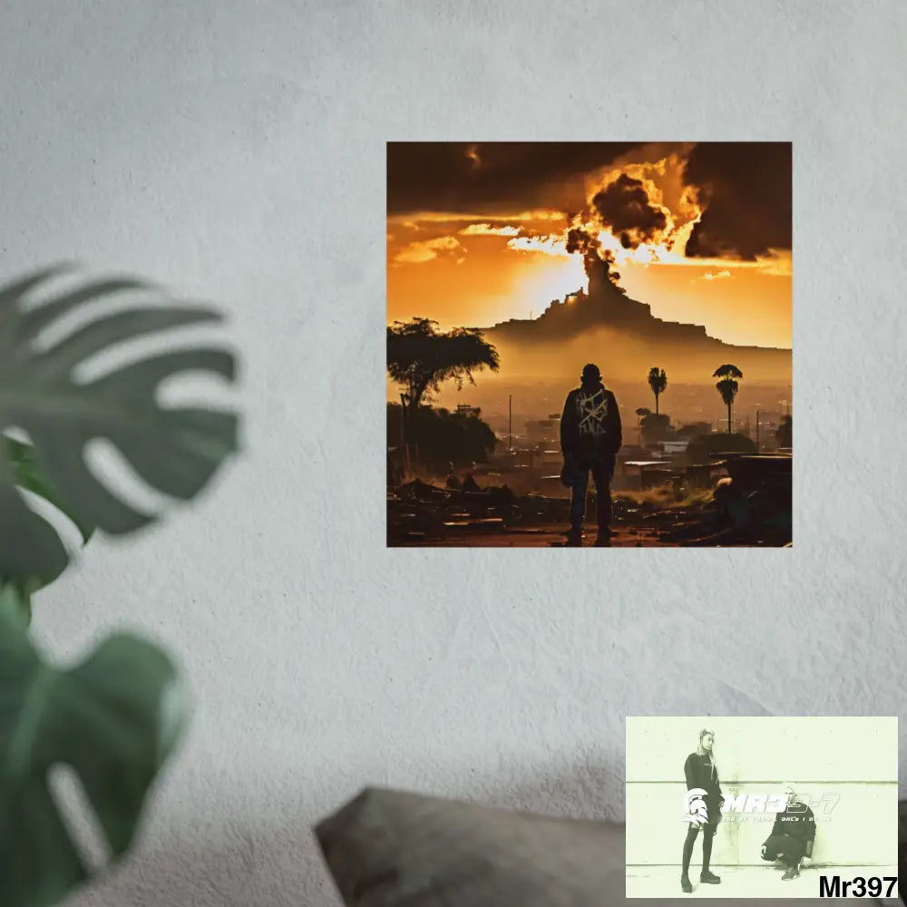 Kenya 2015 no 25 Banksy inspired Fine Art Posters Poster