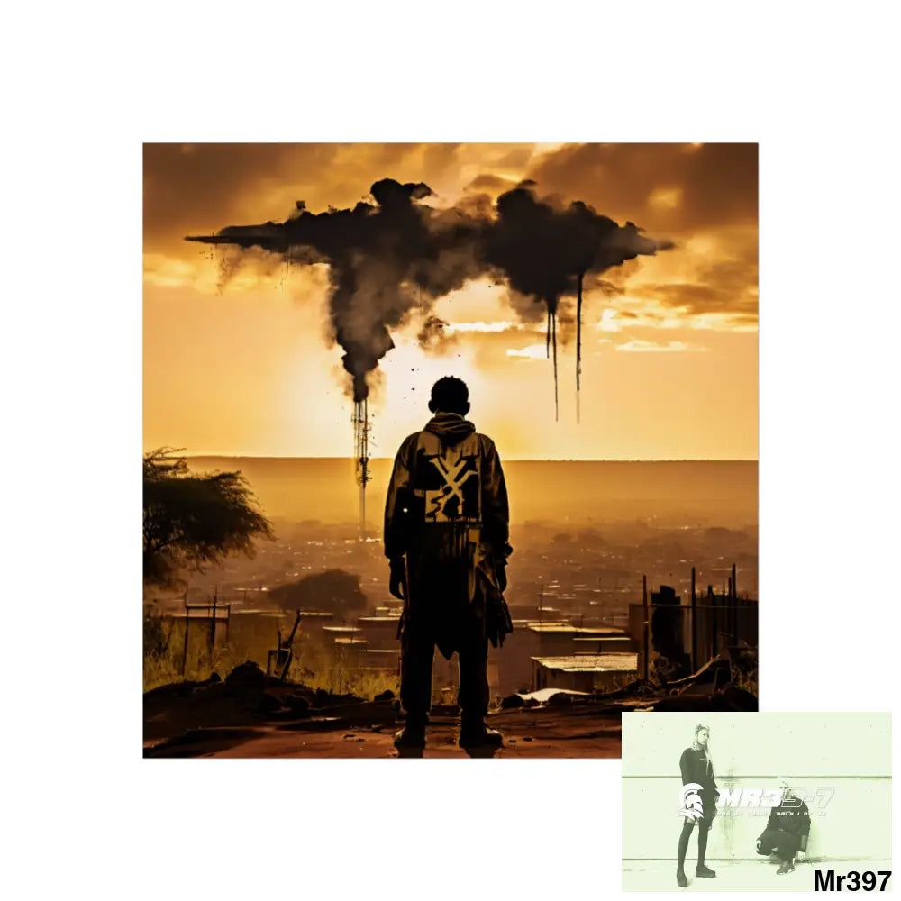 Kenya 2015 no 26 Banksy inspired Fine Art Posters 24″ x 24″ / Matte Poster