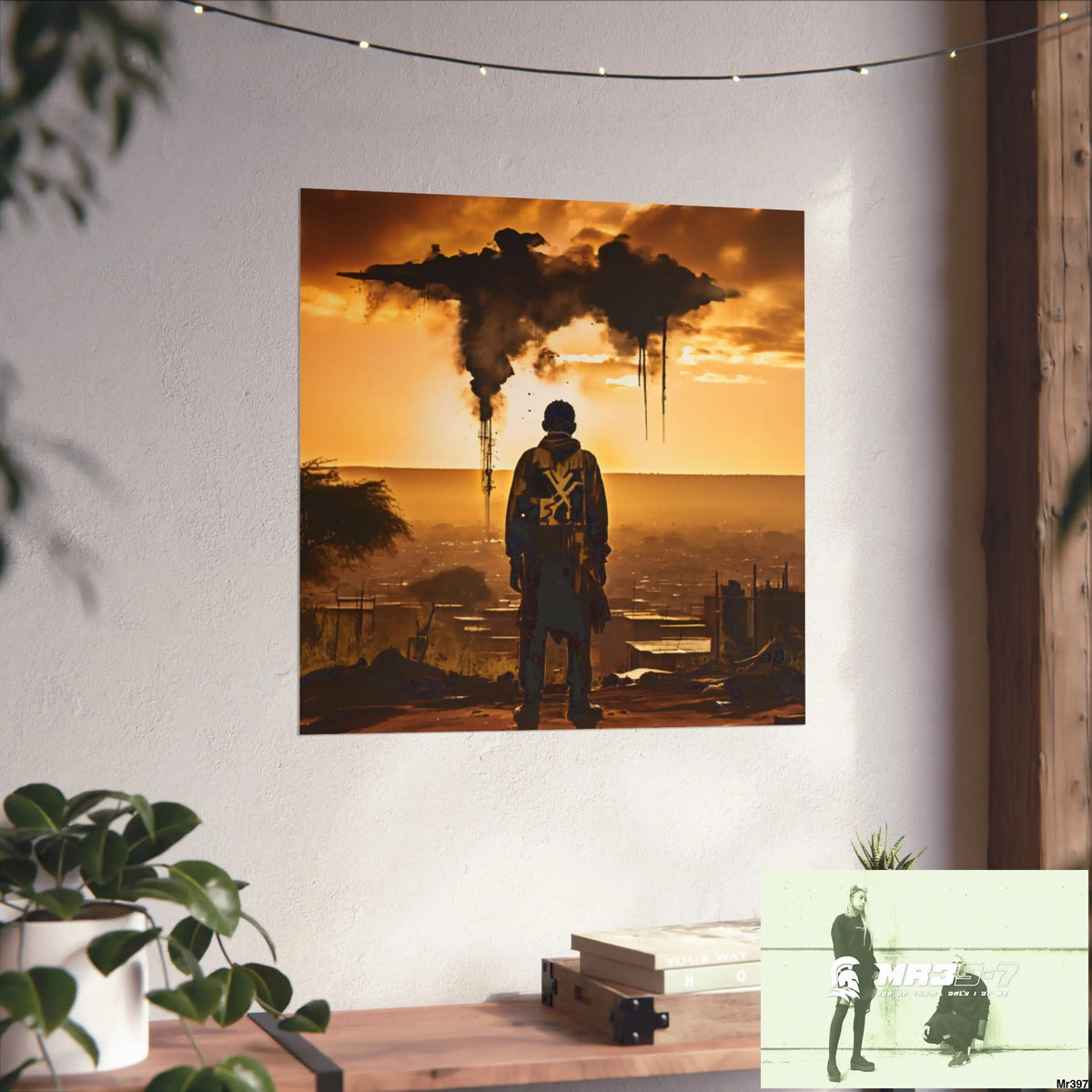 Kenya 2015 no 26 Banksy inspired Fine Art Posters Poster