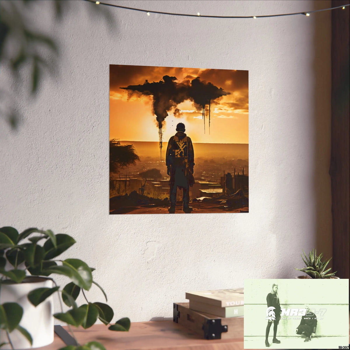 Kenya 2015 no 26 Banksy inspired Fine Art Posters Poster