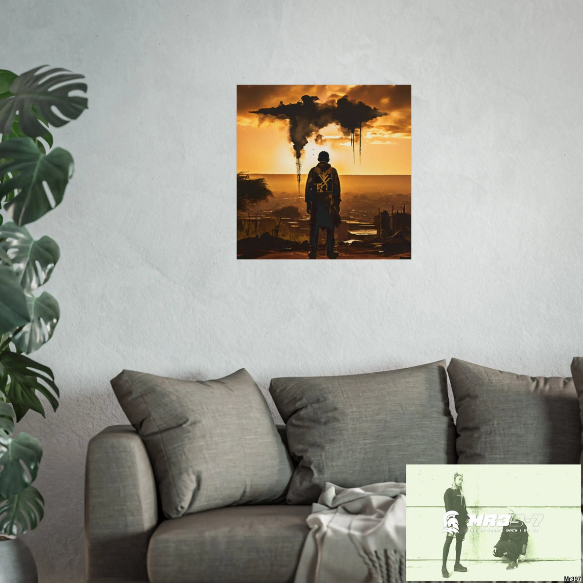 Kenya 2015 no 26 Banksy inspired Fine Art Posters Poster