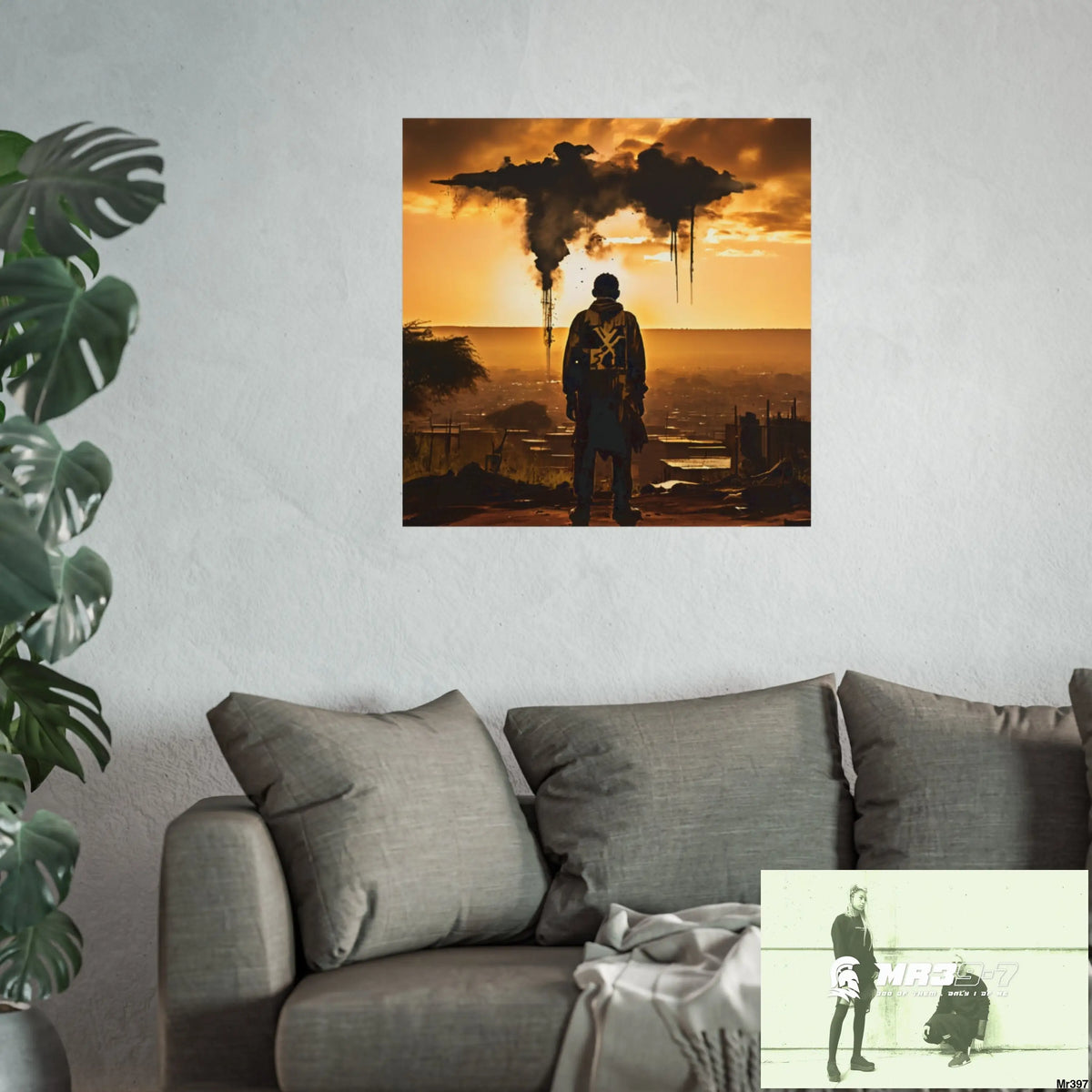 Kenya 2015 no 26 Banksy inspired Fine Art Posters Poster