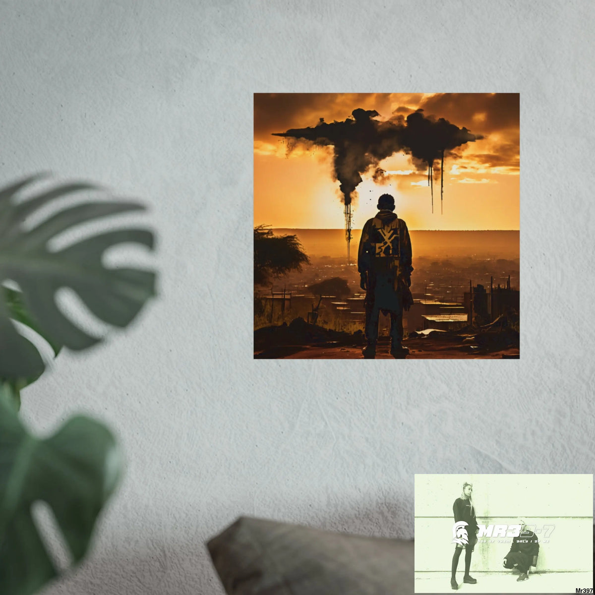 Kenya 2015 no 26 Banksy inspired Fine Art Posters Poster