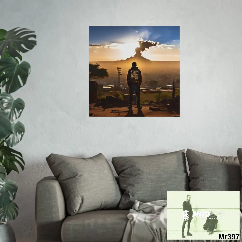 Kenya 2015 no 27 Banksy inspired Fine Art Posters Poster