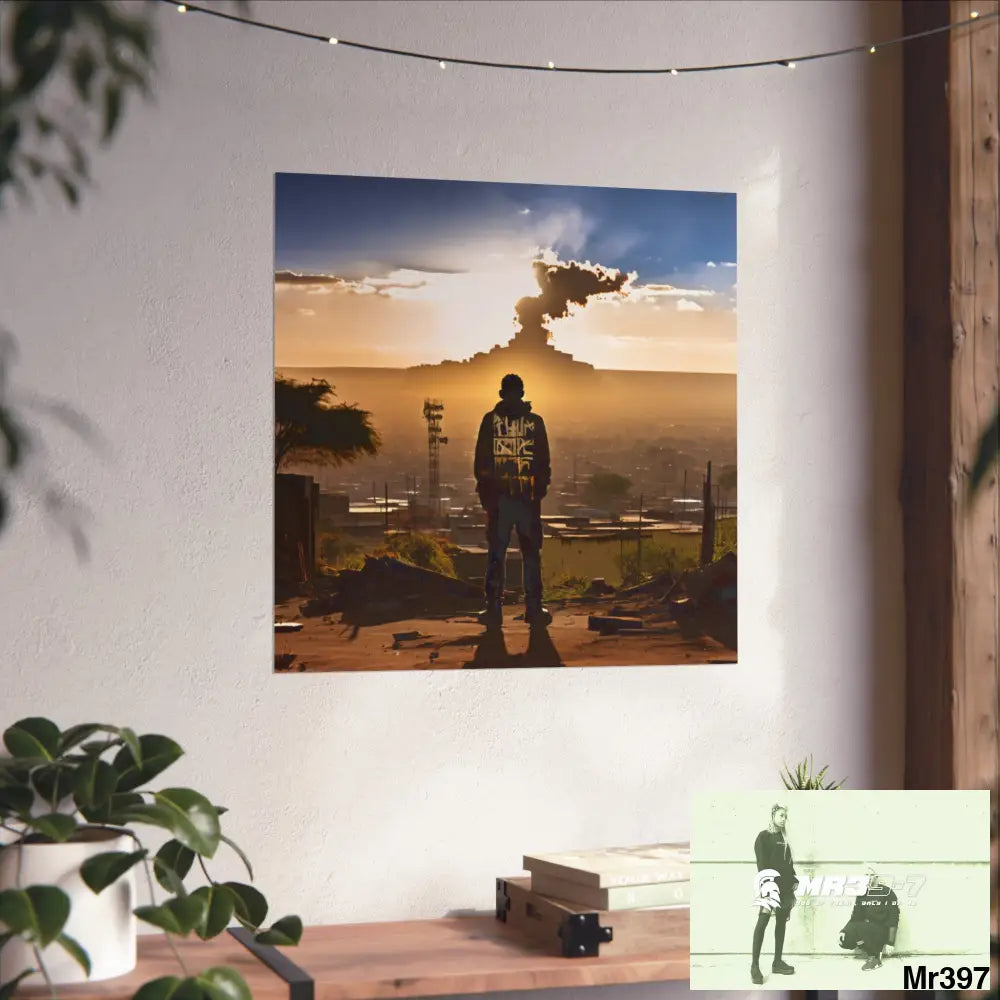 Kenya 2015 no 27 Banksy inspired Fine Art Posters Poster