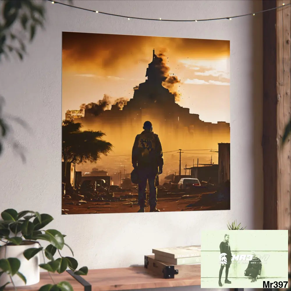 Kenya 2015 no 28 Banksy inspired Fine Art Posters Poster