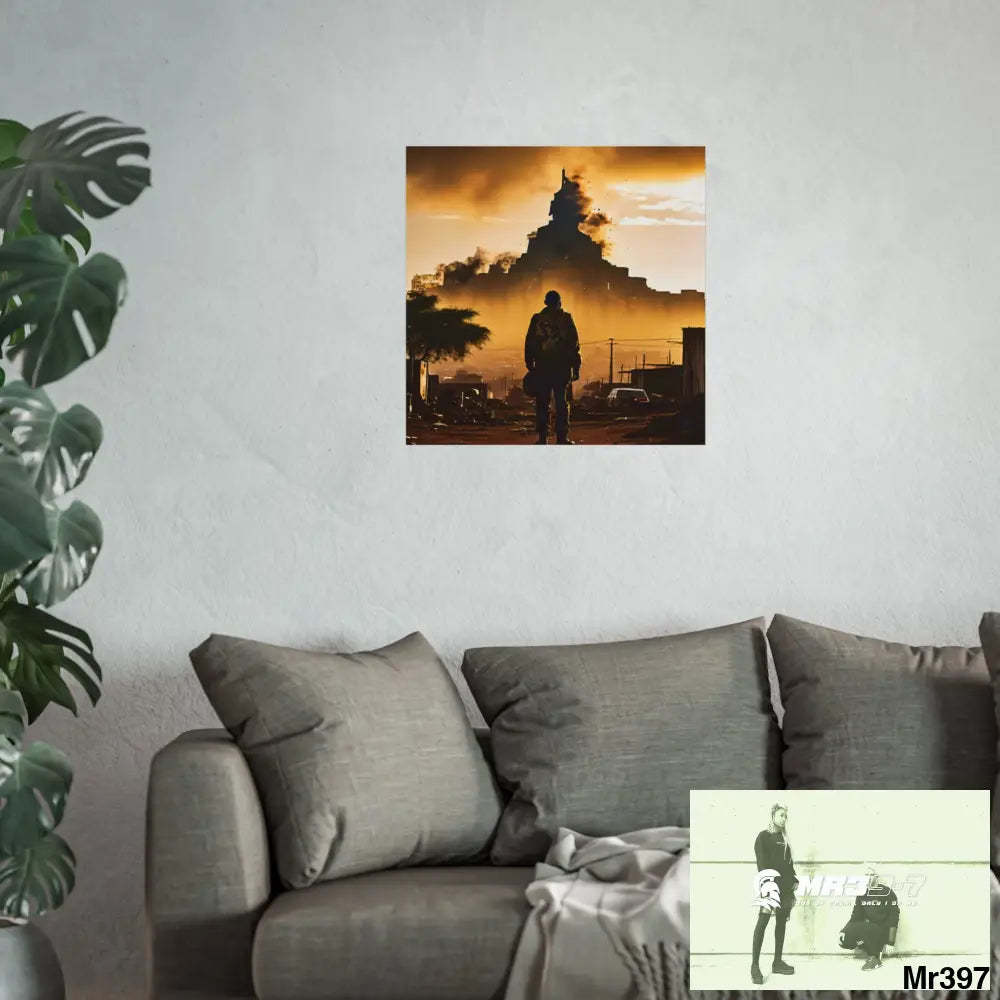 Kenya 2015 no 28 Banksy inspired Fine Art Posters Poster