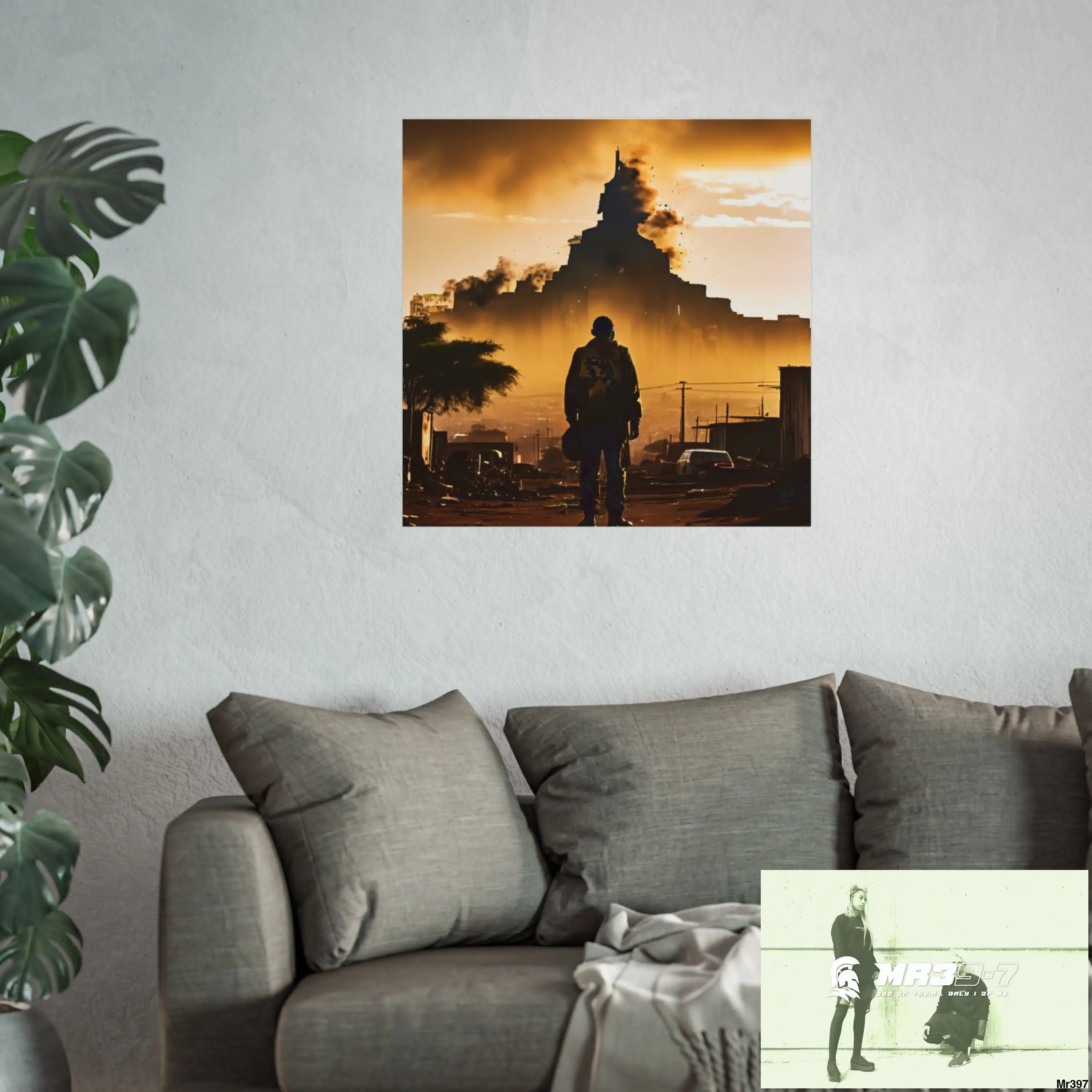 Kenya 2015 no 28 Banksy inspired Fine Art Posters Poster