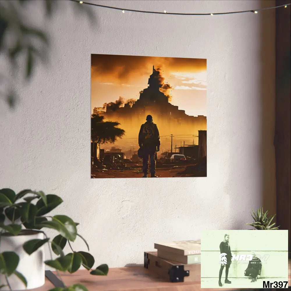 Kenya 2015 no 28 Banksy inspired Fine Art Posters Poster