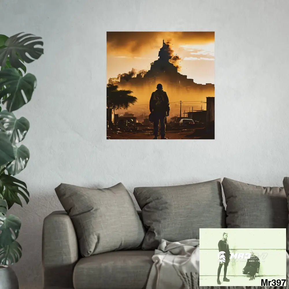 Kenya 2015 no 28 Banksy inspired Fine Art Posters Poster