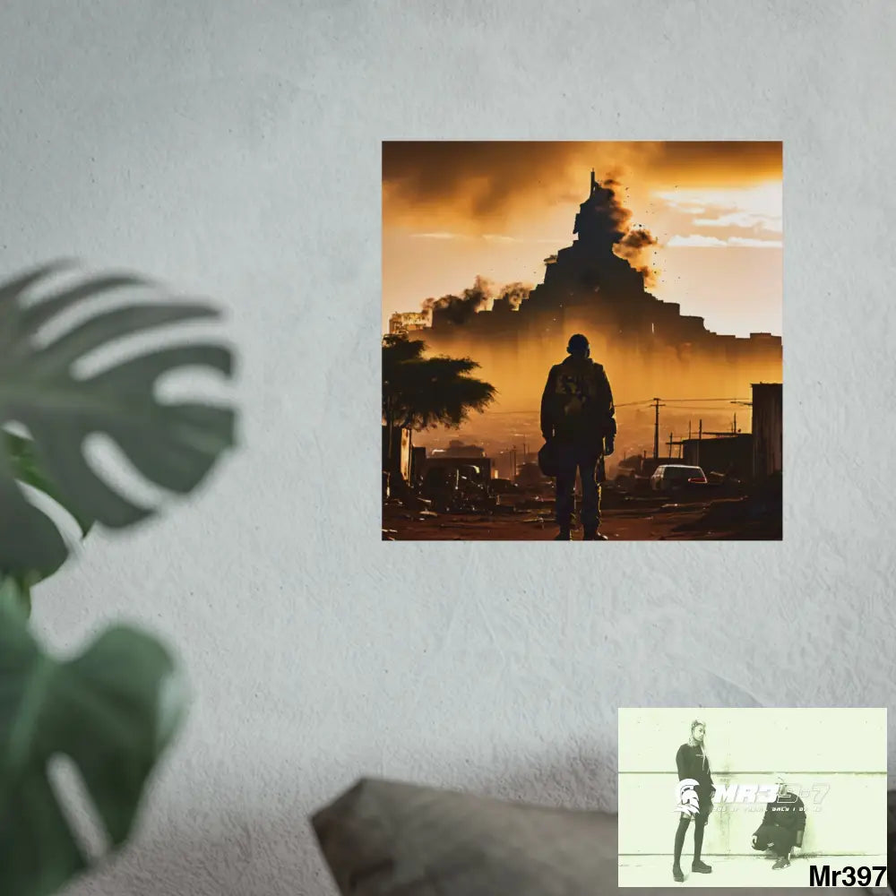 Kenya 2015 no 28 Banksy inspired Fine Art Posters Poster