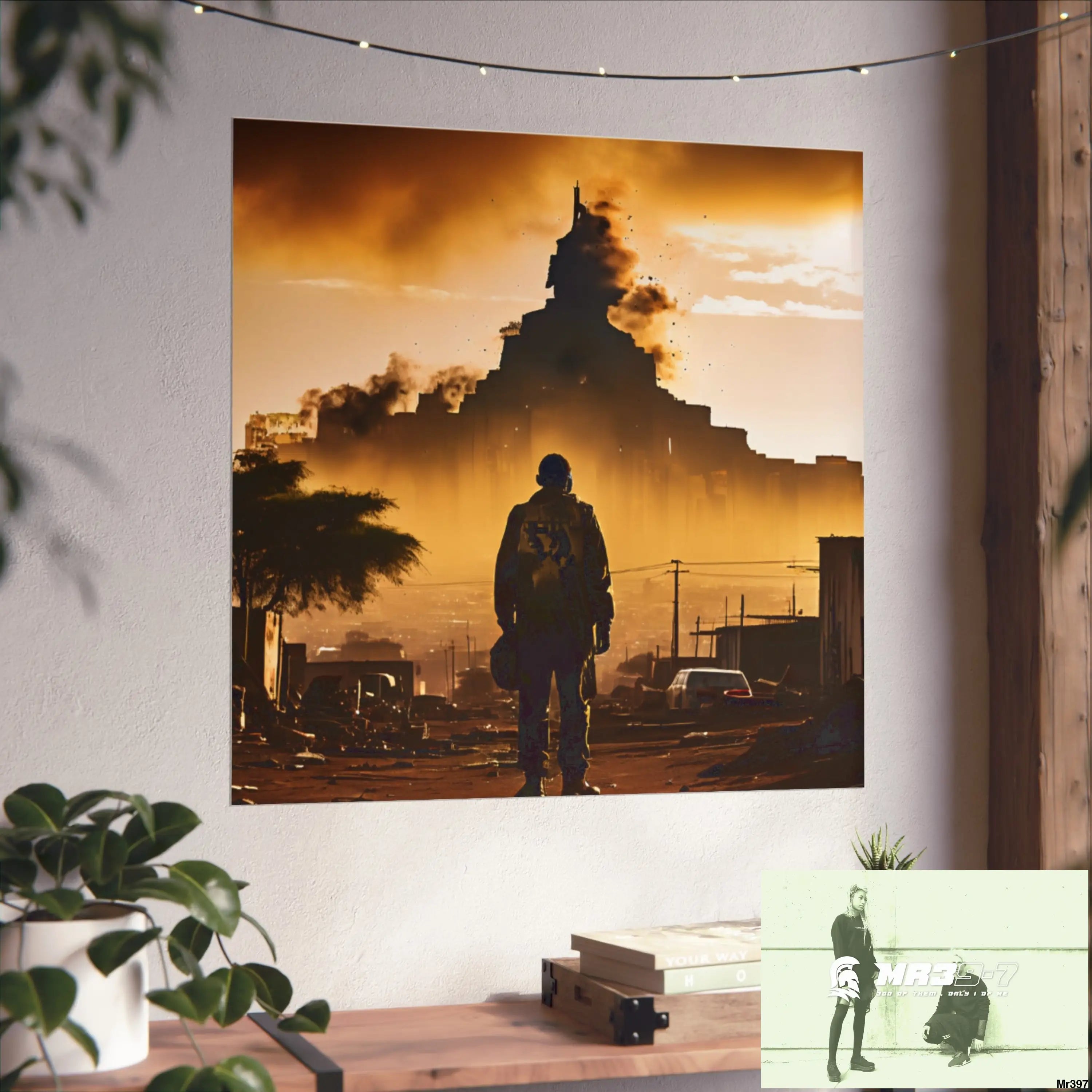 Kenya 2015 no 28 Banksy inspired Fine Art Posters Poster