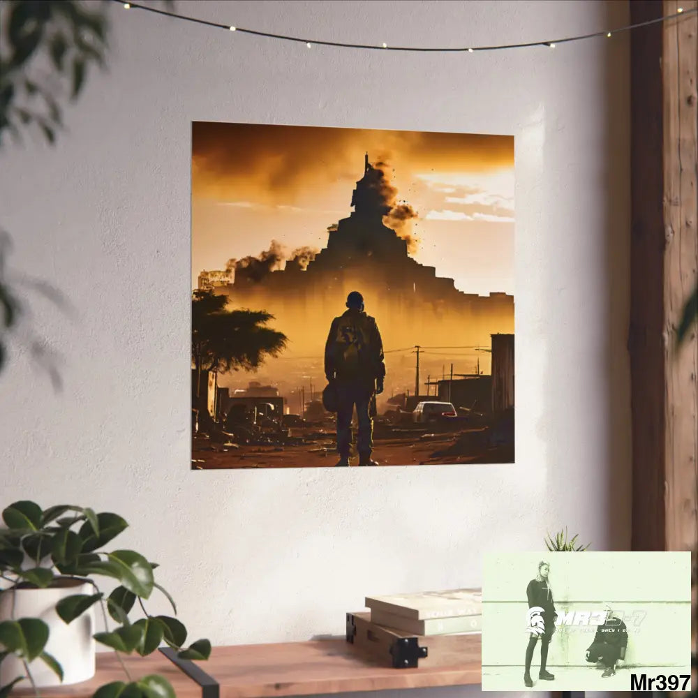 Kenya 2015 no 28 Banksy inspired Fine Art Posters Poster