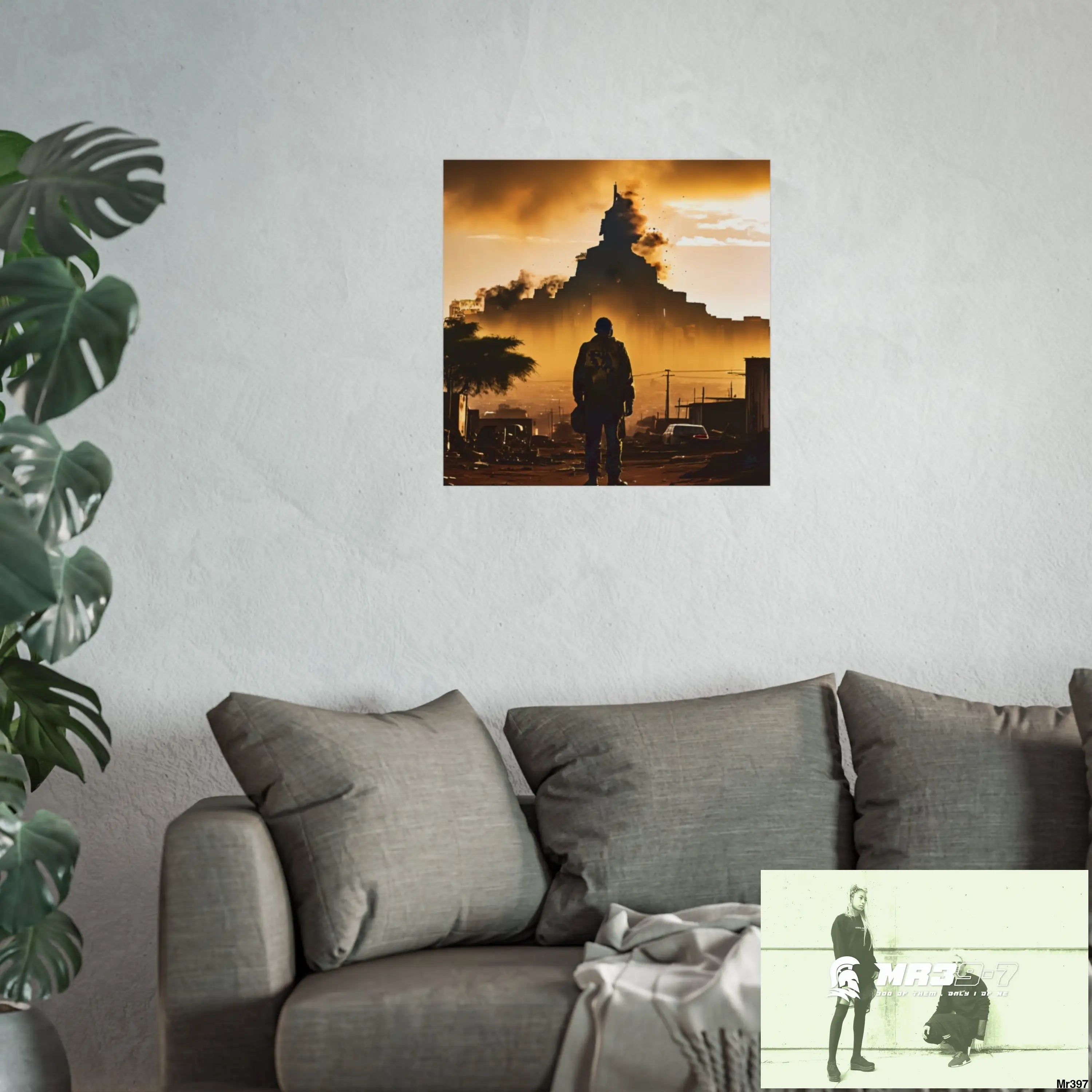Kenya 2015 no 28 Banksy inspired Fine Art Posters Poster