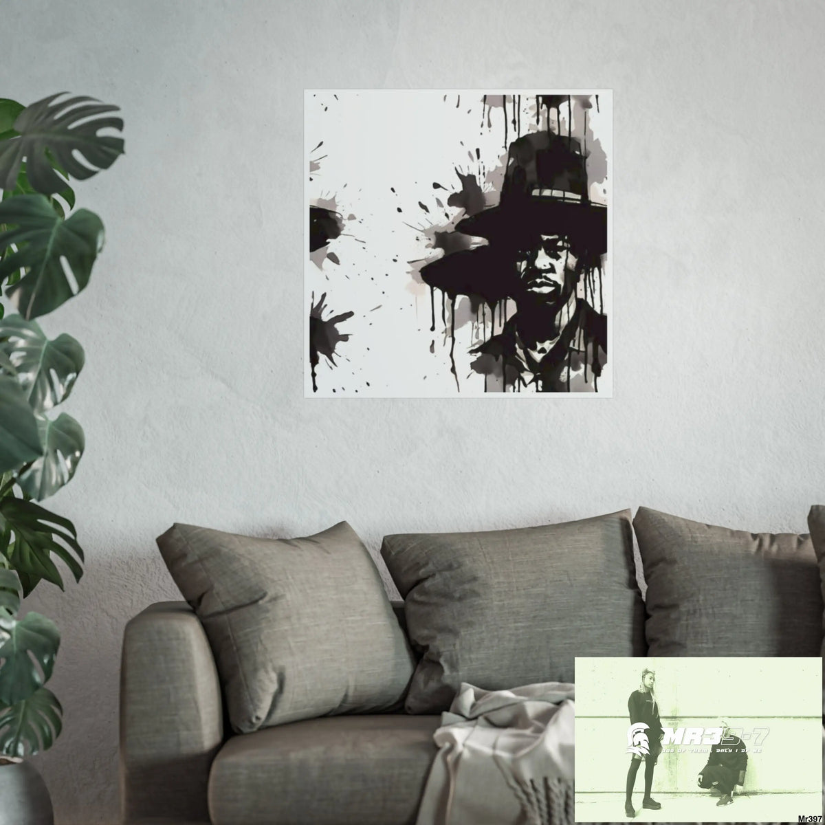 Kenya 2015 no 3 Banksy style Fine Art Posters Poster