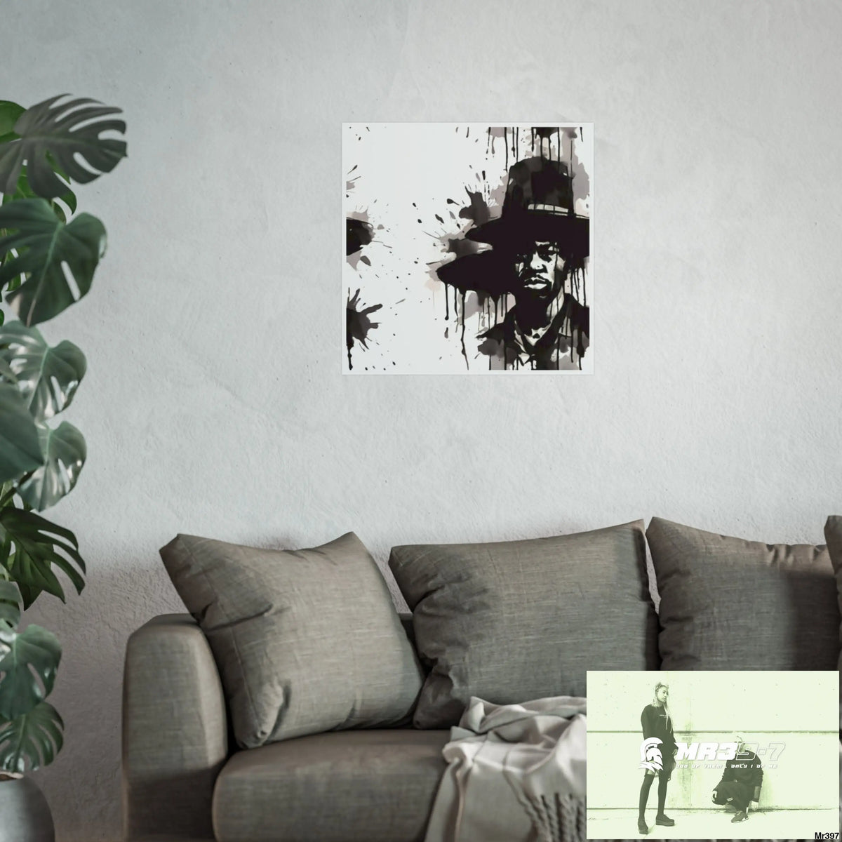 Kenya 2015 no 3 Banksy style Fine Art Posters Poster