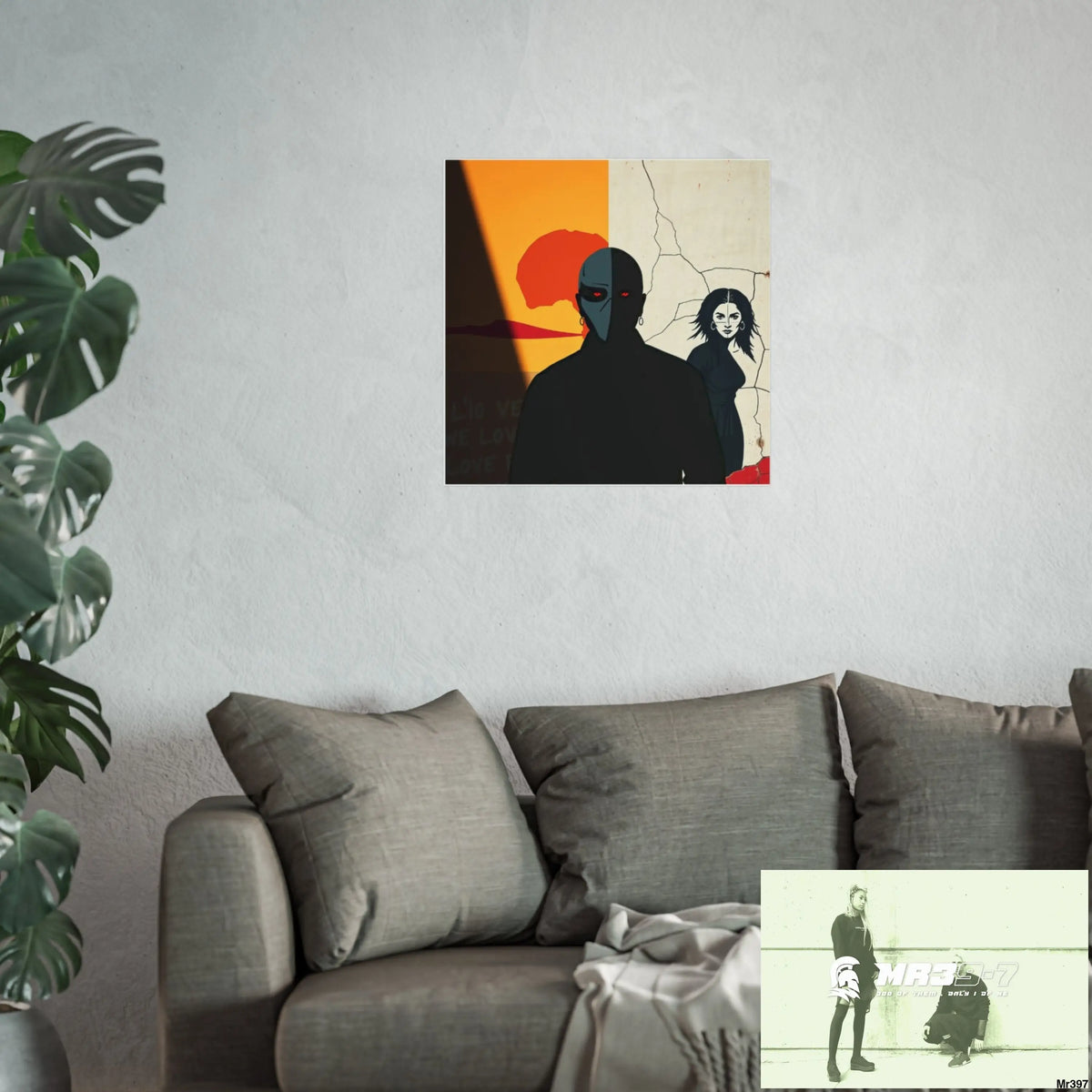 Kenya 2015 no 5 Banksy inspired Fine Art Posters Poster
