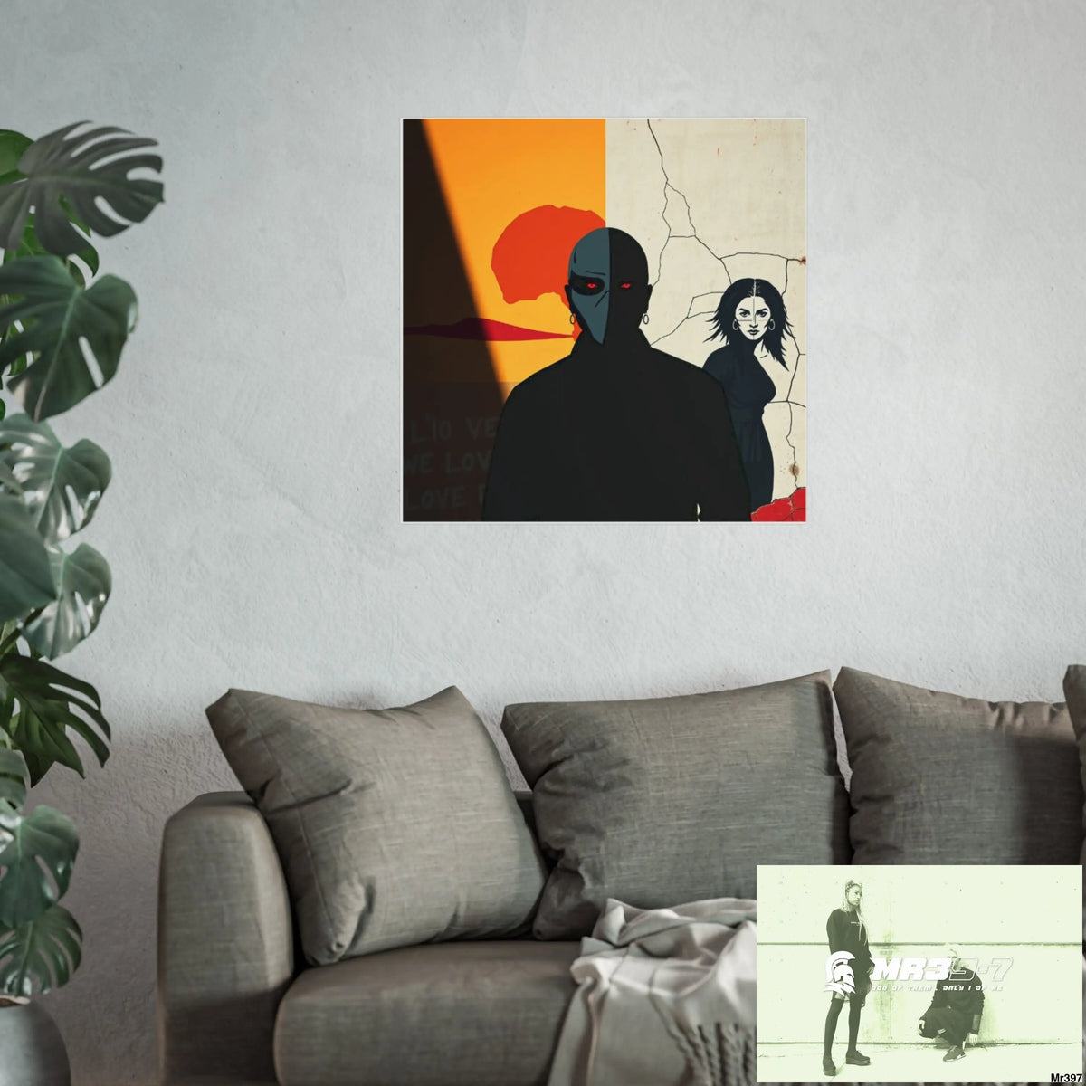 Kenya 2015 no 5 Banksy inspired Fine Art Posters Poster