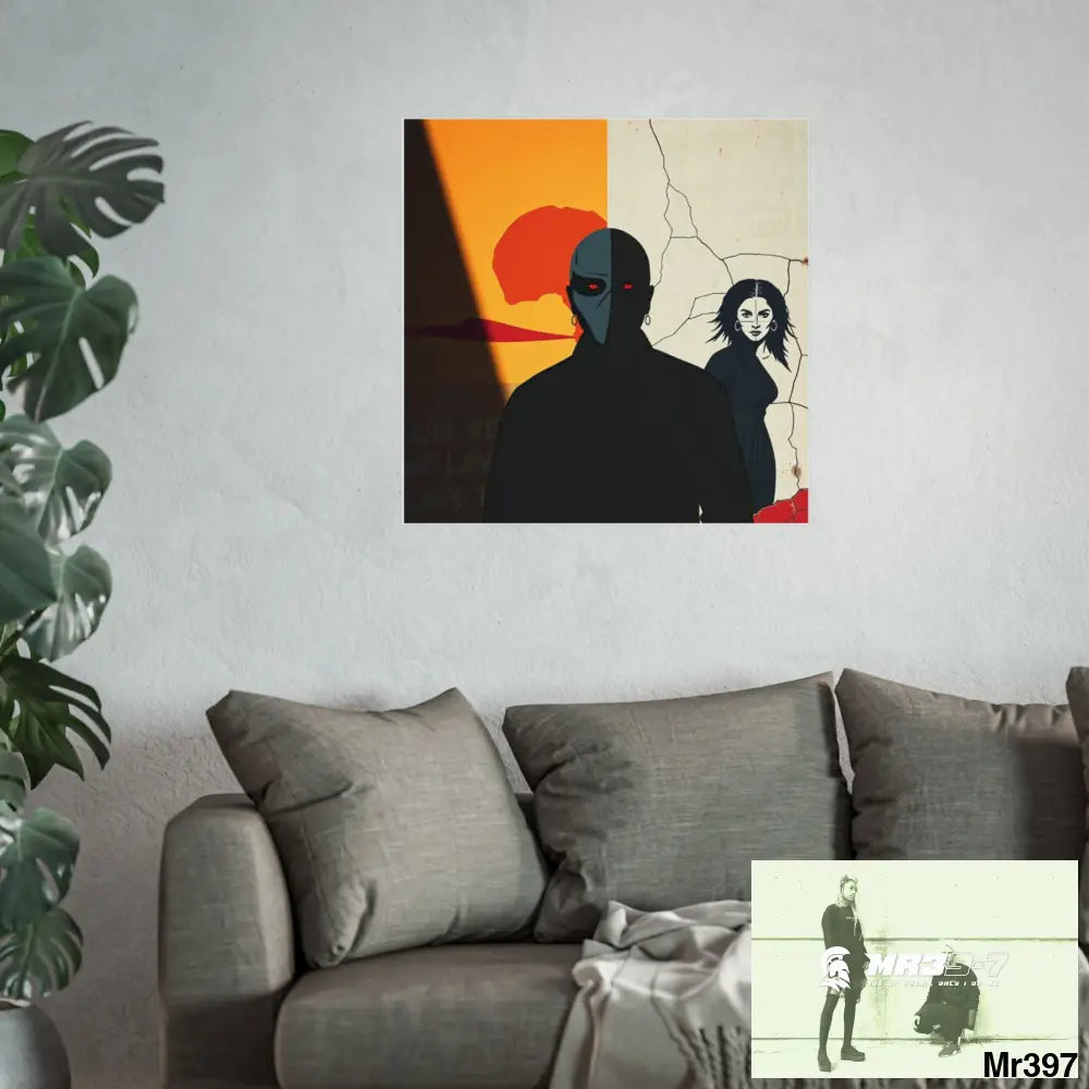 Kenya 2015 no 5 Banksy inspired Fine Art Posters Poster