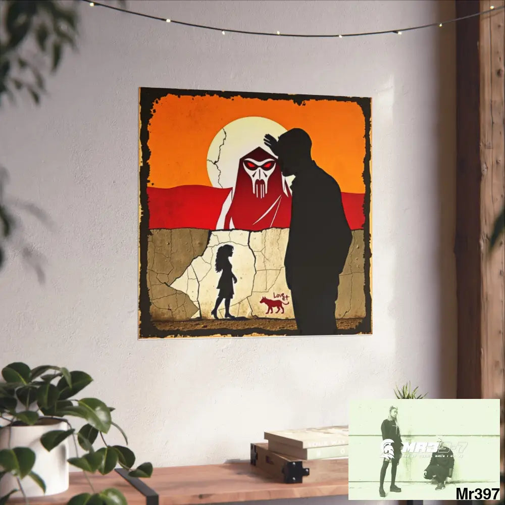 Kenya 2015 no 6 Banksy inspired Fine Art Posters Poster