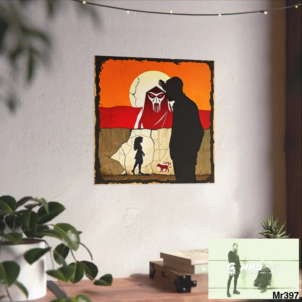 Kenya 2015 no 6 Banksy inspired Fine Art Posters Poster